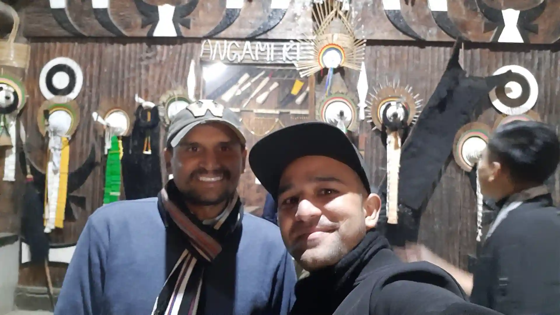 with vivor at Hornbill Festival