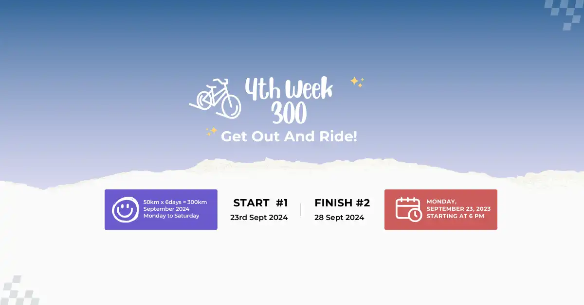 4th week September cycling