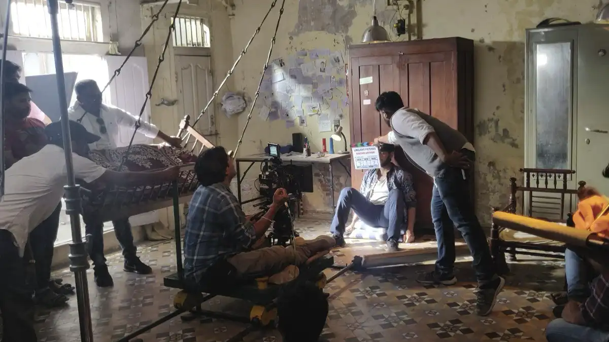 Working on a film set during Saatam Aatham