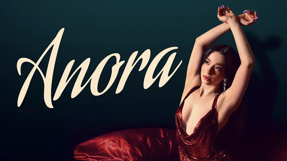 Anora film still featuring Mikey Madison