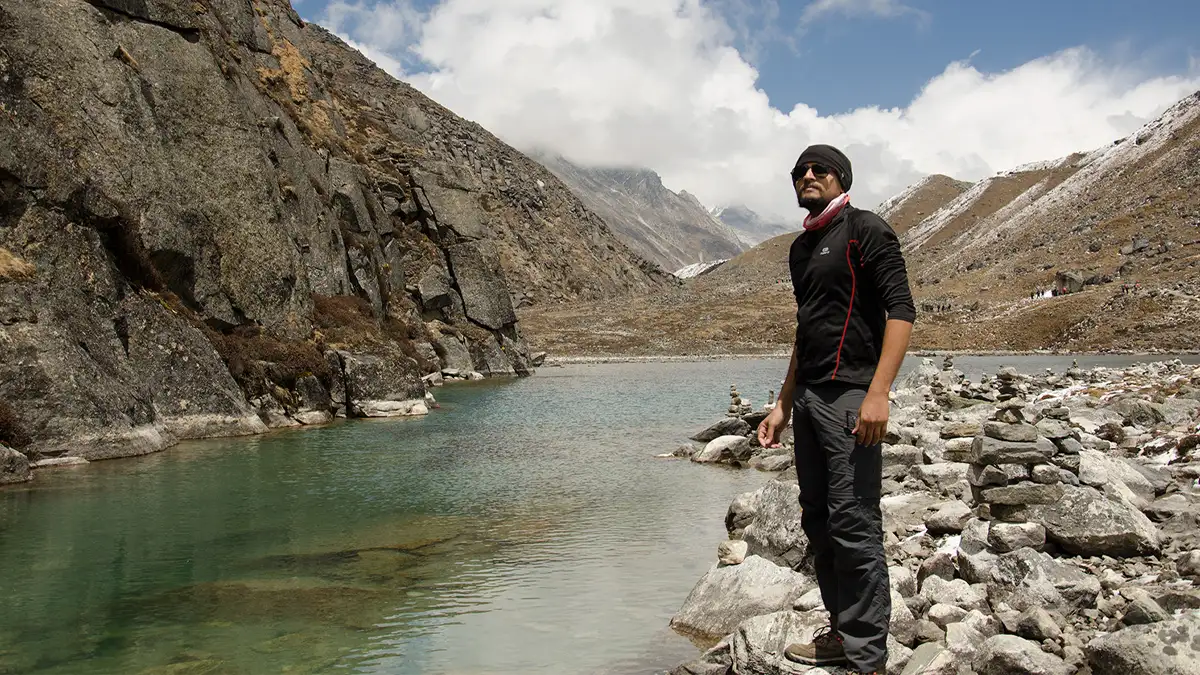 venky gokyo lake everest three pass leader